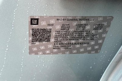 2018 Chevrolet Volt Premier