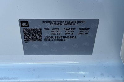 2026 GMC Sierra 3500 HD Chassis Cab Pro