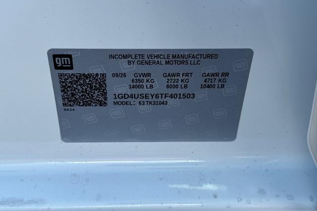 2026 GMC Sierra 3500 HD Chassis Cab Pro