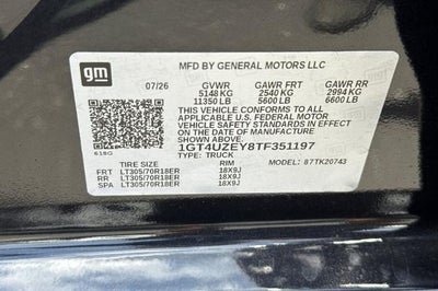 2026 GMC Sierra 2500 HD AT4X