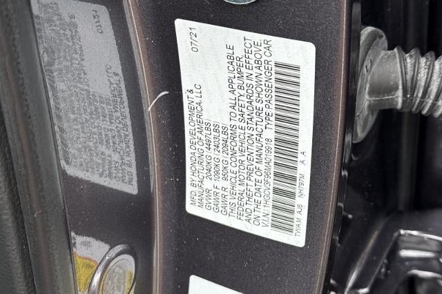 2021 Honda Accord Hybrid Touring