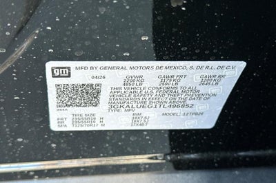 2026 GMC Terrain Elevation