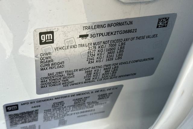 2026 GMC Sierra 1500 Elevation