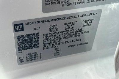 2026 GMC Sierra 1500 AT4