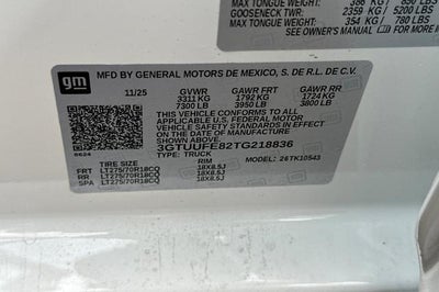 2026 GMC Sierra 1500 AT4X