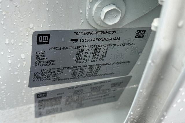 2022 Chevrolet Silverado 1500 WT