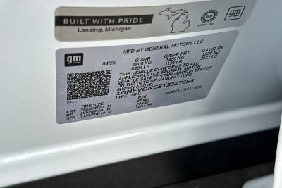 2026 Chevrolet Traverse LT