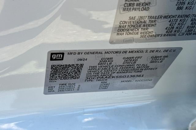 2025 Chevrolet Silverado 1500 WT