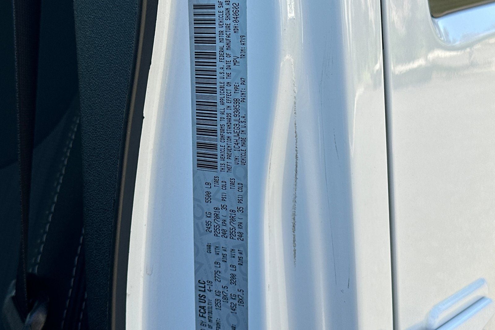 2018 Jeep Wrangler JK Unlimited Sahara
