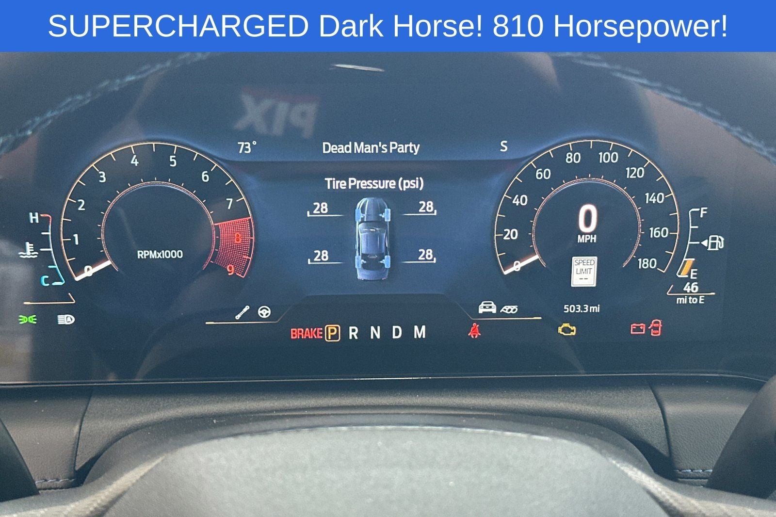 2025 Ford Mustang Dark Horse