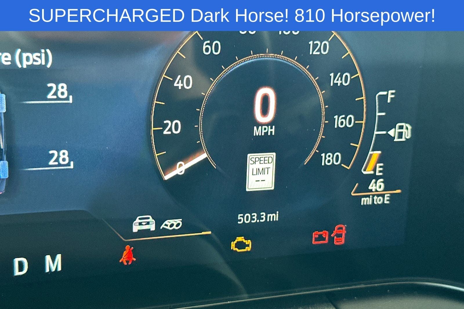 2025 Ford Mustang Dark Horse