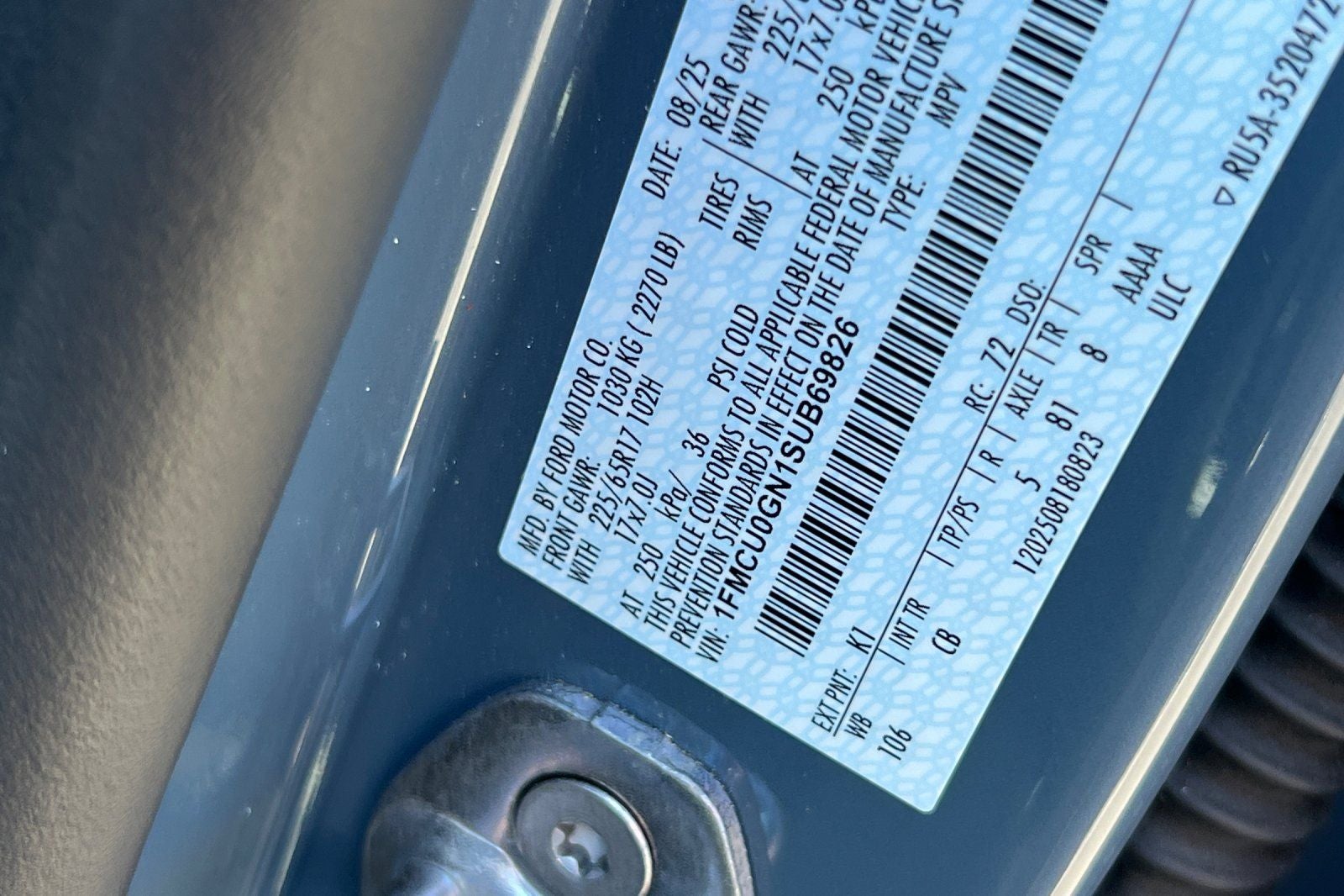 2025 Ford Escape Active