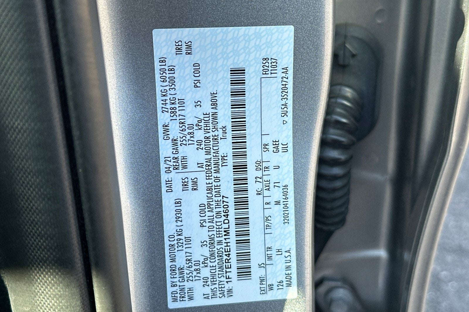 2021 Ford Ranger XLT