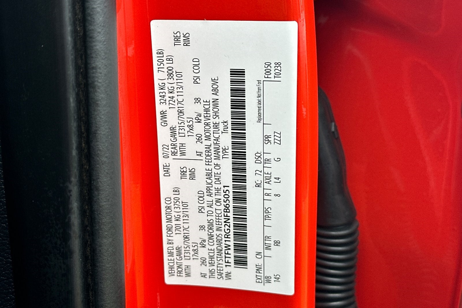 2022 Ford F-150 Raptor