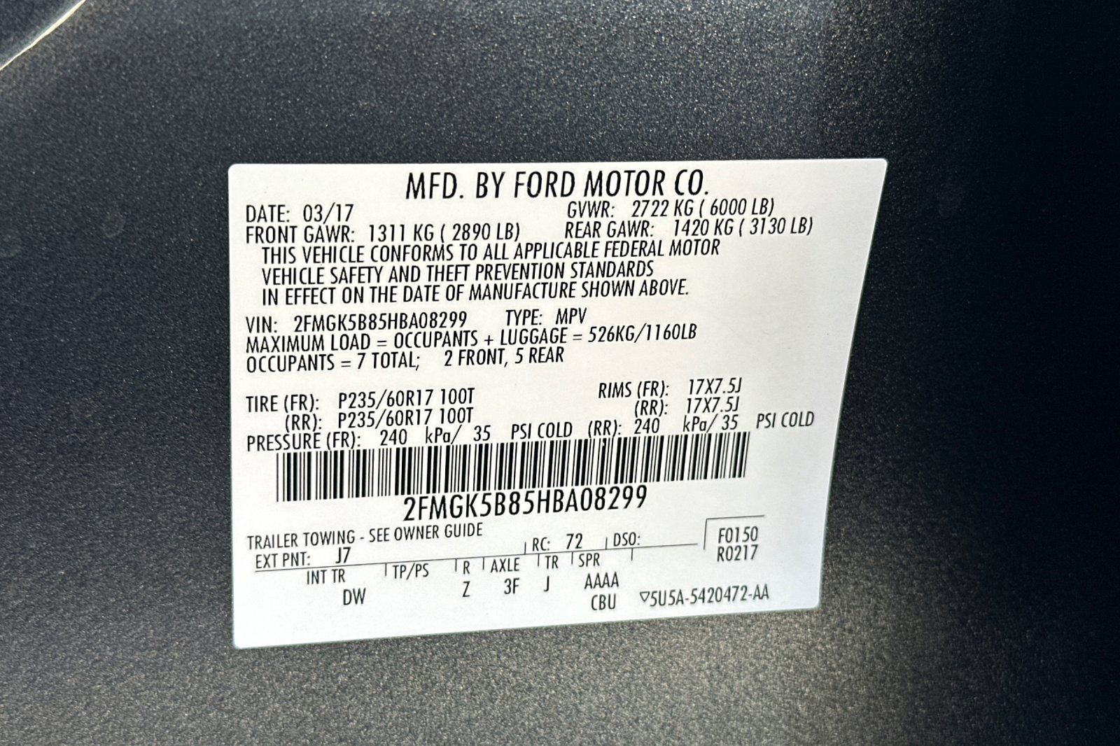 2017 Ford Flex SE