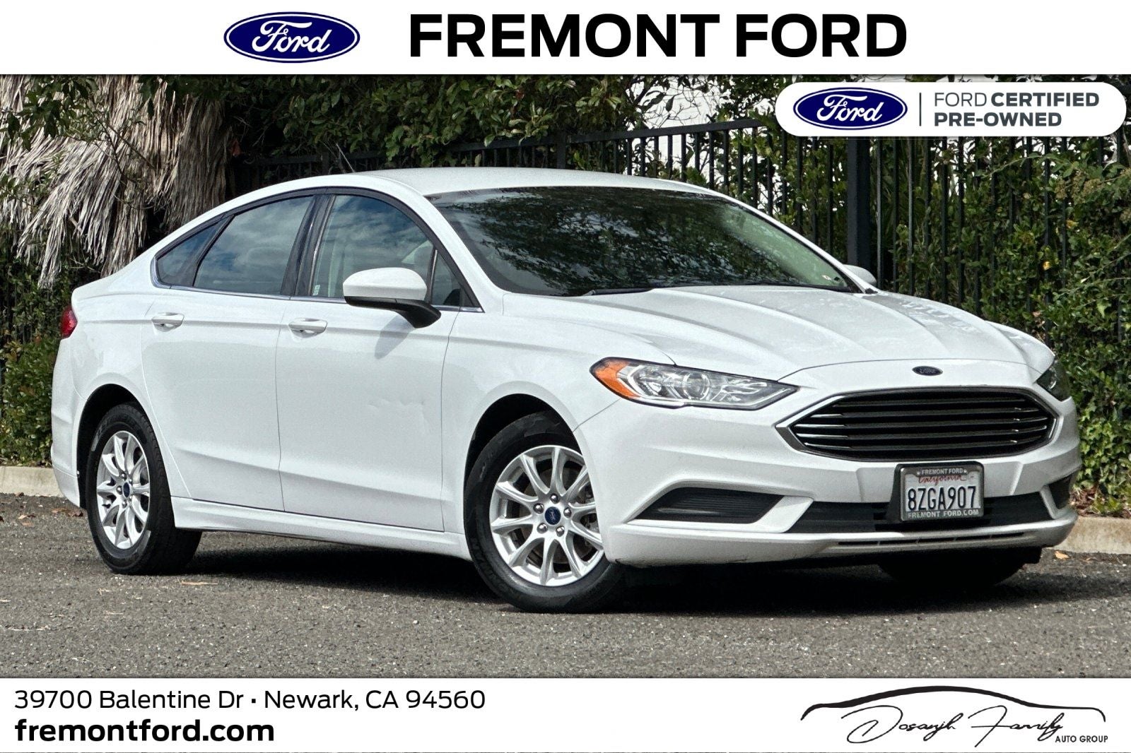 2018 Ford Fusion S