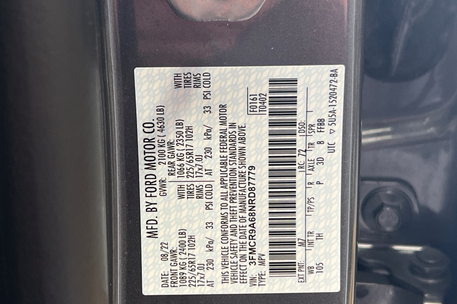 2022 Ford Bronco Sport Base