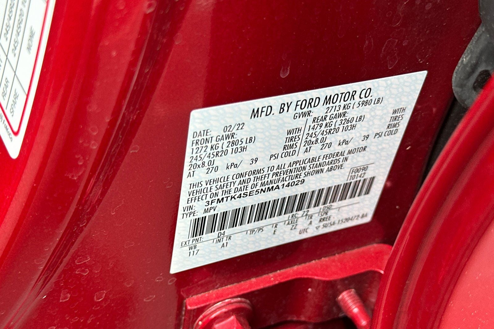 2022 Ford Mustang Mach-E GT