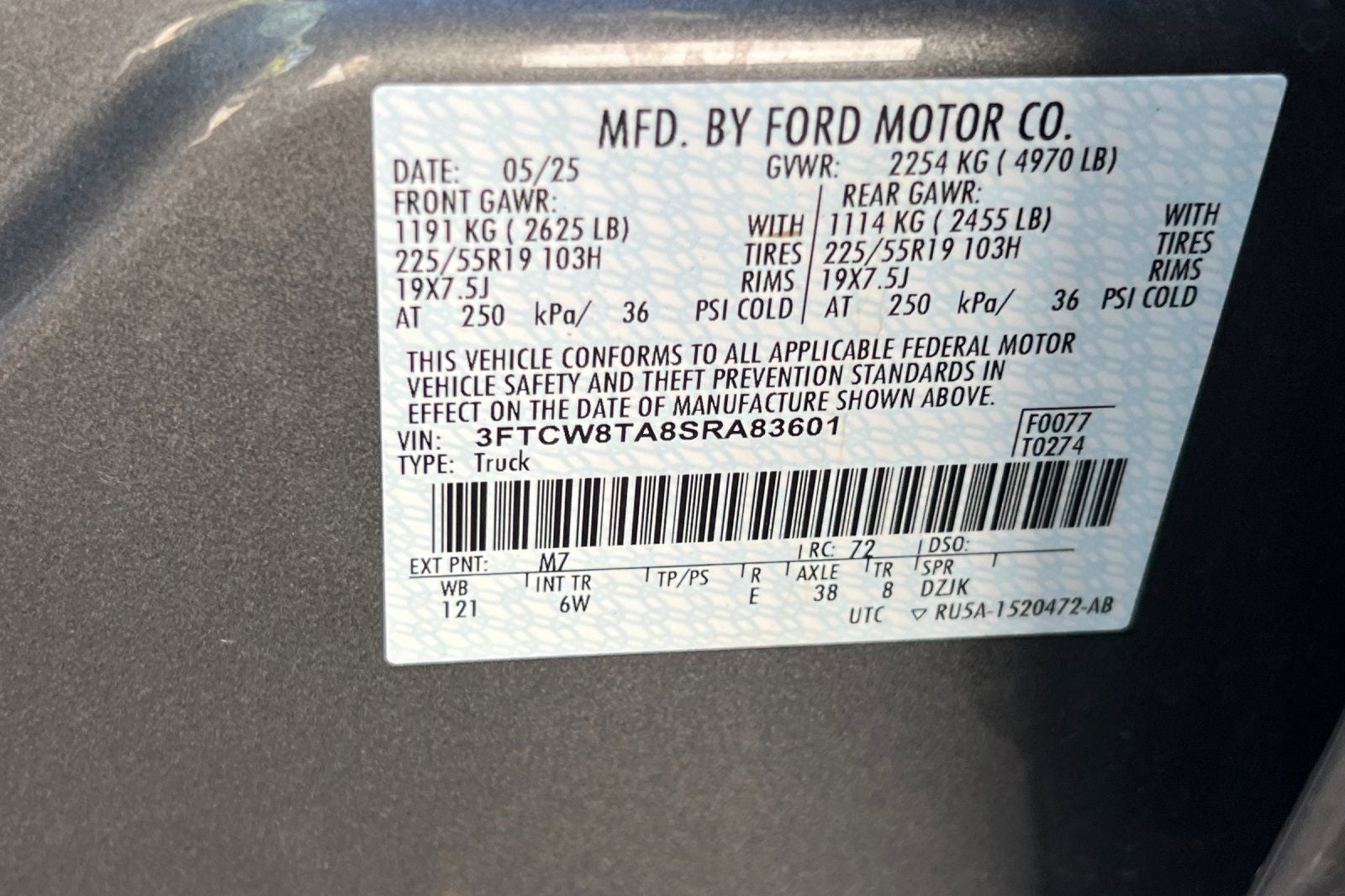 2025 Ford Maverick Lobo Standard