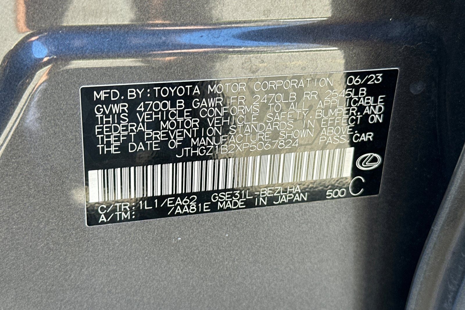 2023 Lexus IS 350 F SPORT