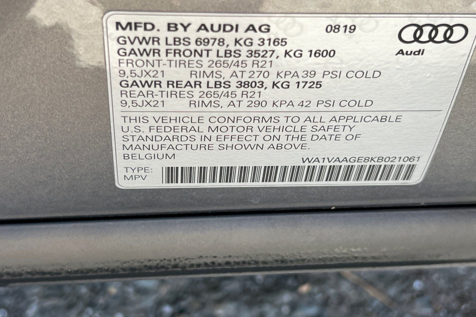 2019 Audi e-tron Prestige quattro