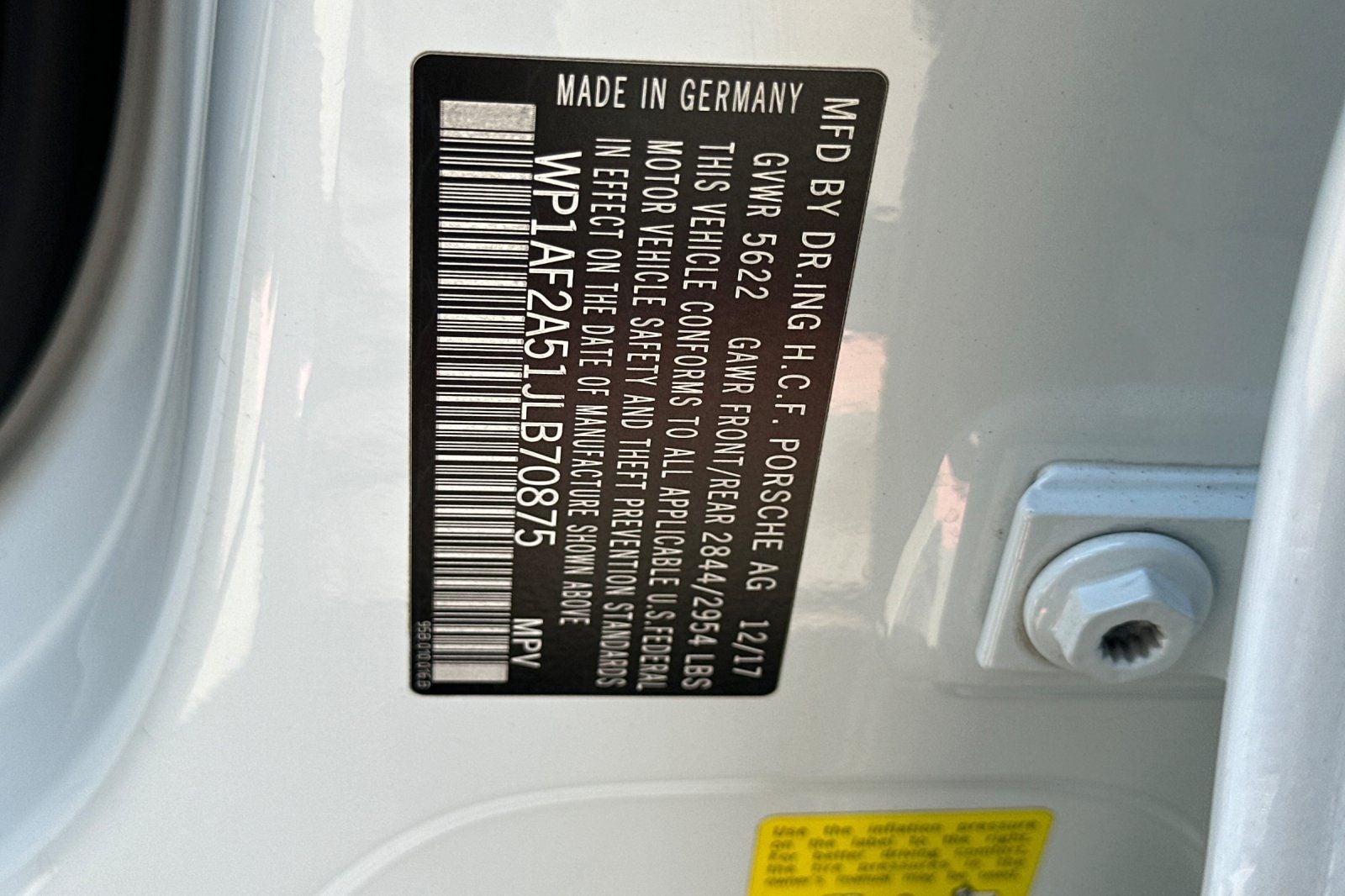 2018 Porsche Macan Turbo