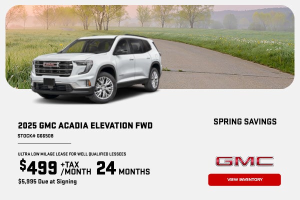 2025 Acadia Elevation