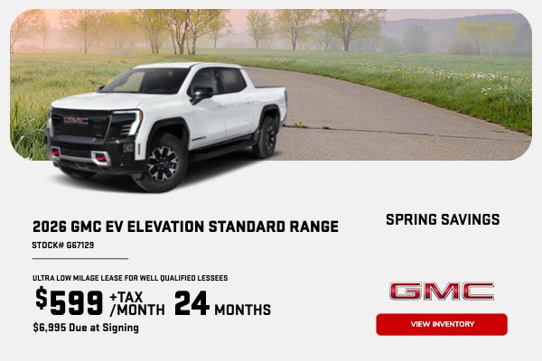 2026 EV Elevation Standard Range