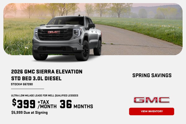 2026 Sierra Elevation STD