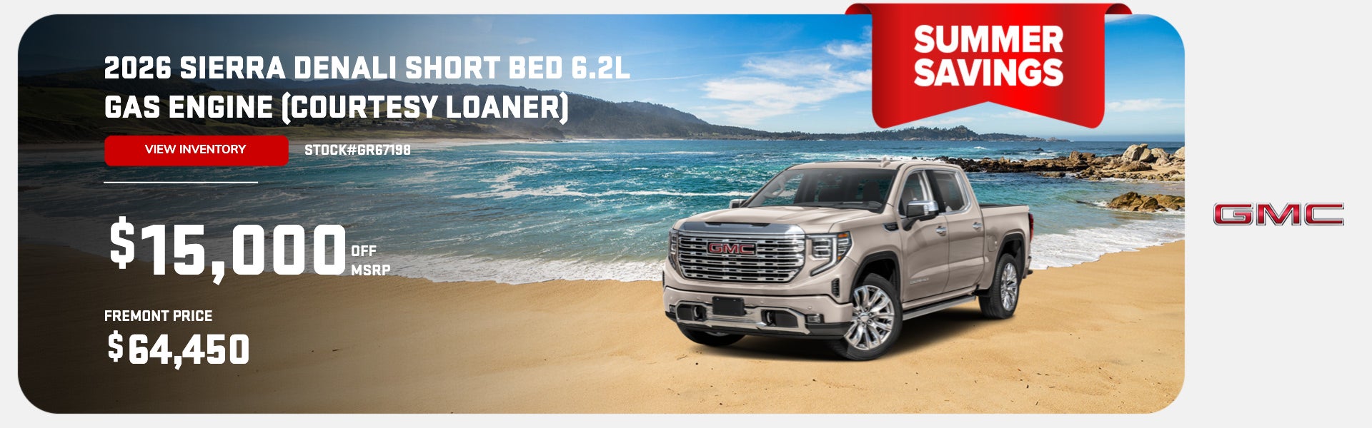 2026 Denali Short Bed 6.2L