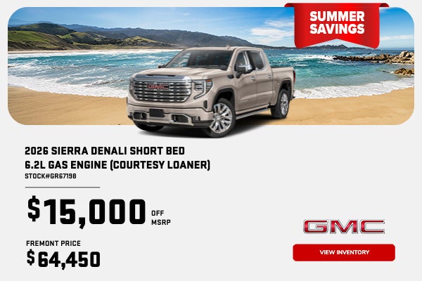 2026 Denali Short Bed 6.2L