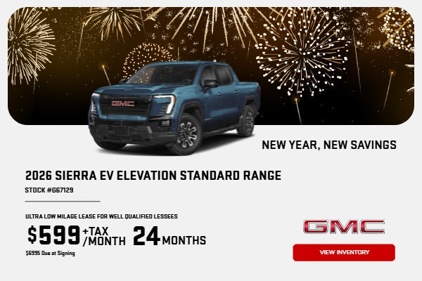 2026 SIERRA EV ELEVATION STANDARD RANGE 