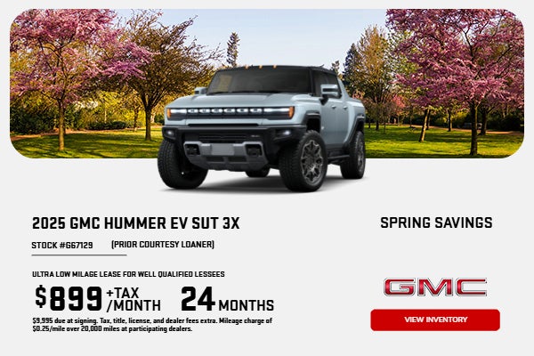 2025 HUMMER EV SUT 3X (PRIOR COURTESY LOANER)