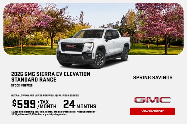 2026 SIERRA EV ELEVATION STANDARD RANGE 