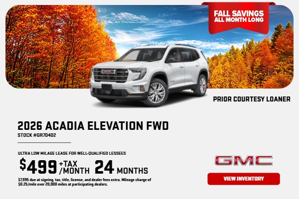2026 ACADIA ELEVATION FWD 