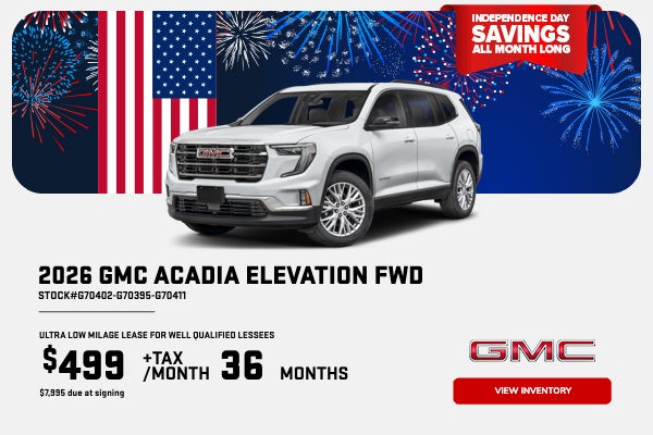 2026 ACADIA ELEVATION FWD