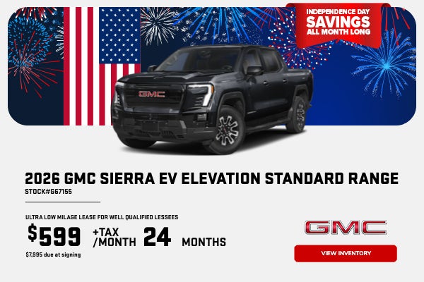 2026 SIERRA EV ELEVATION STANDARD RANGE