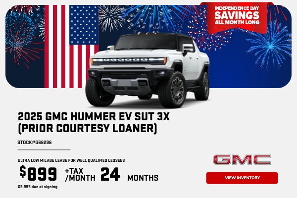 2025 HUMMER EV SUT 3X (PRIOR COURTESY LOANER)