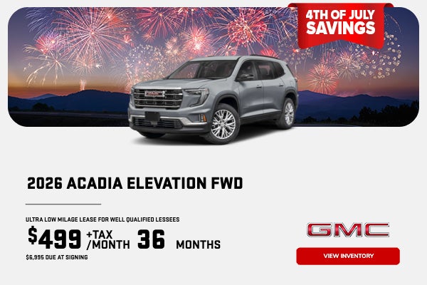 2026 ACADIA ELEVATION FWD