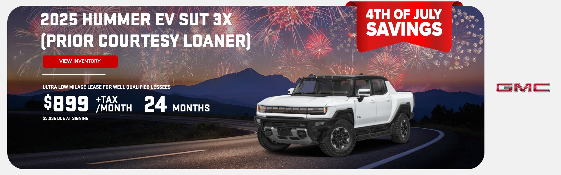 2025 HUMMER EV SUT 3X (PRIOR COURTESY LOANER)