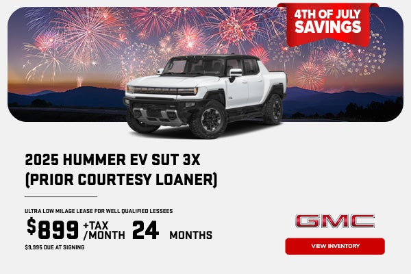 2025 HUMMER EV SUT 3X (PRIOR COURTESY LOANER)