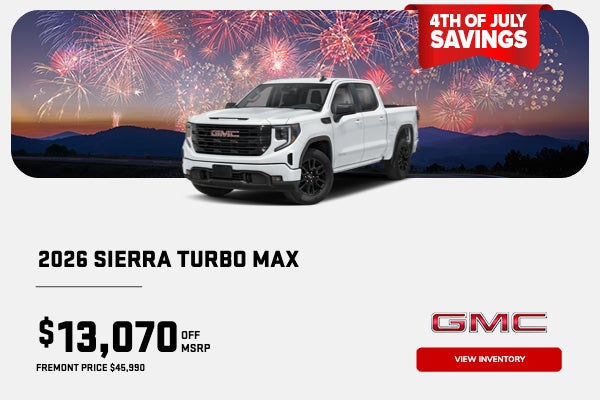 2026 Sierra Turbo Max