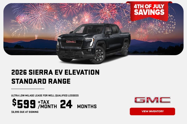 2026 SIERRA EV ELEVATION STANDARD RANGE