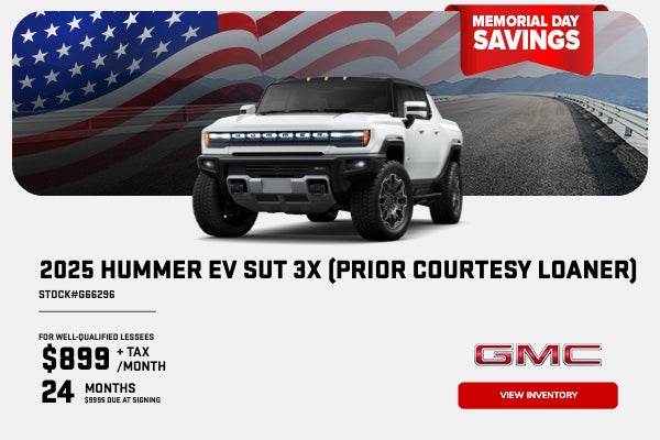 2025 HUMMER EV SUT 3X (PRIOR COURTESY LOANER)