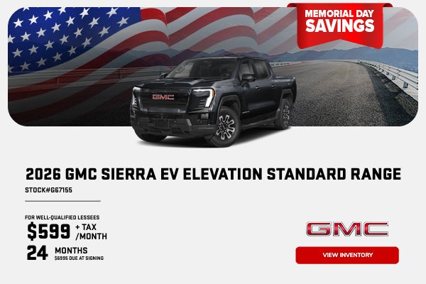 2026 SIERRA EV ELEVATION STANDARD RANGE