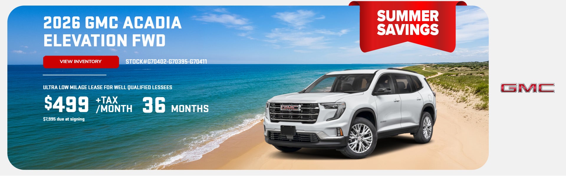 2026 ACADIA ELEVATION FWD