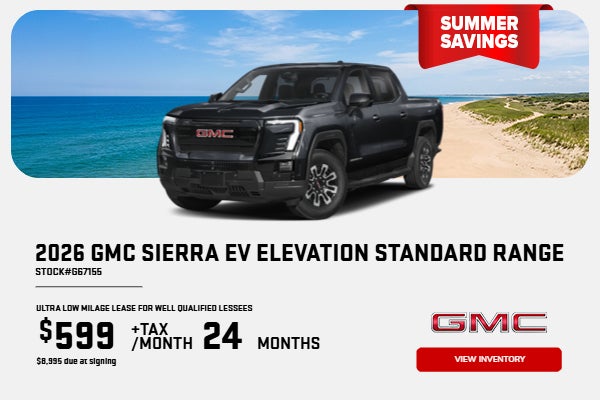 2026 SIERRA EV ELEVATION STANDARD RANGE