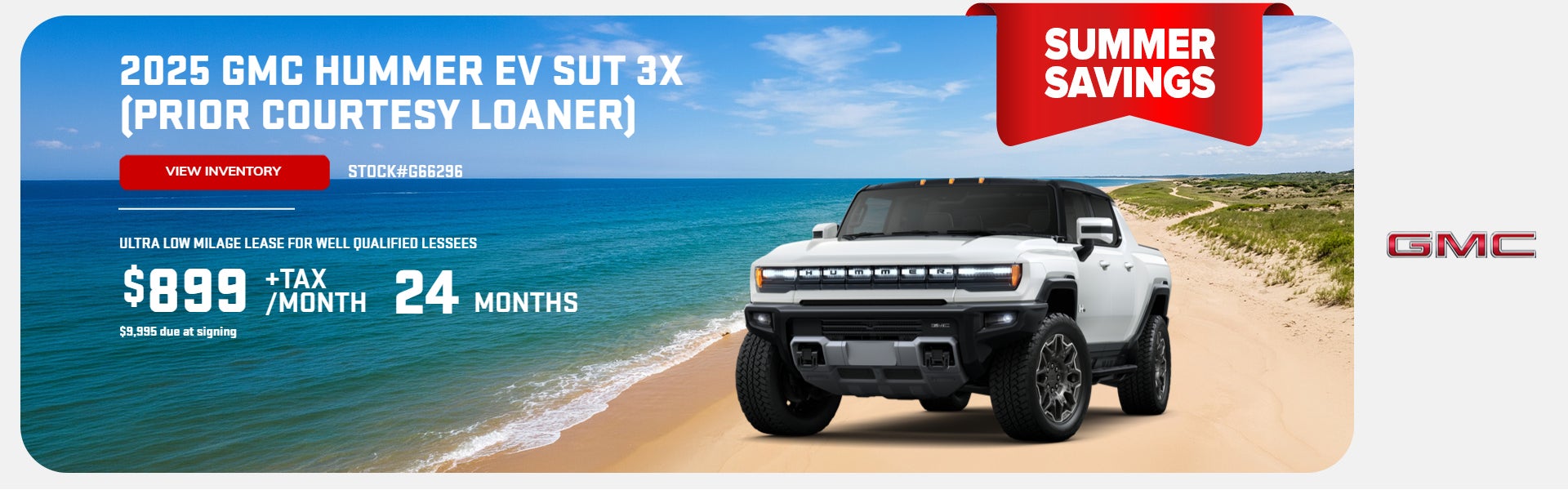 2025 HUMMER EV SUT 3X (PRIOR COURTESY LOANER)