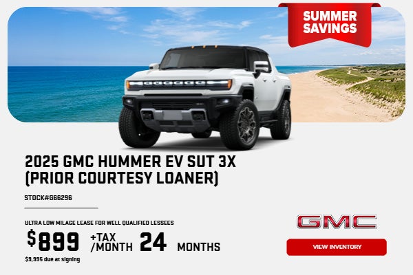 2025 HUMMER EV SUT 3X (PRIOR COURTESY LOANER)
